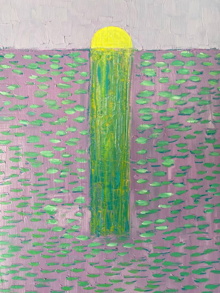 Original Abstract Seascape Painting by Margaret Roberts