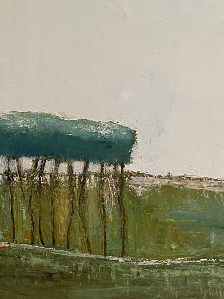 Original Abstract Landscape Painting by Margaret Roberts