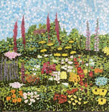 Original Impressionism Floral Paintings by Margaret Roberts