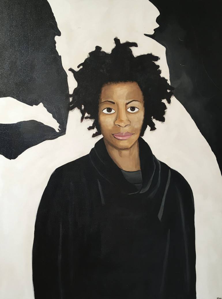 Kara Walker Painting by Victoria Fitzgerald | Saatchi Art