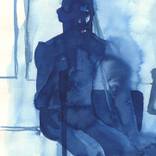 Seated Man by Ellen Bird