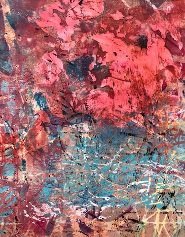 Original Abstract Paintings by Marie-Claude Fournier