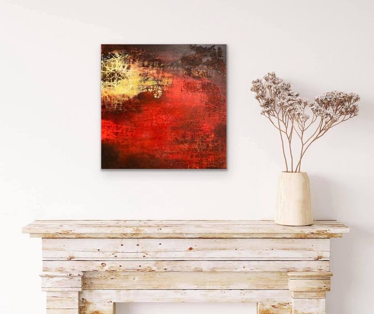 Original Abstract Painting by Marie-Claude Fournier