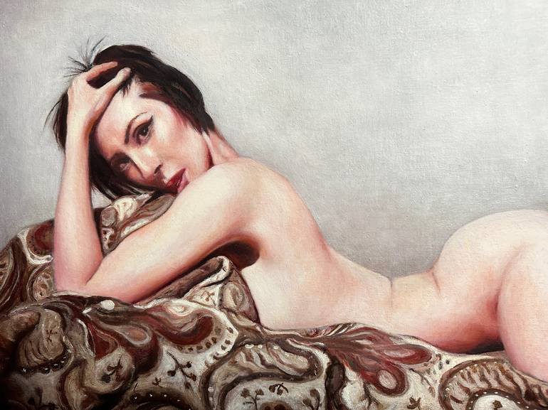 Original Contemporary Nude Painting by Christopher LoPresti