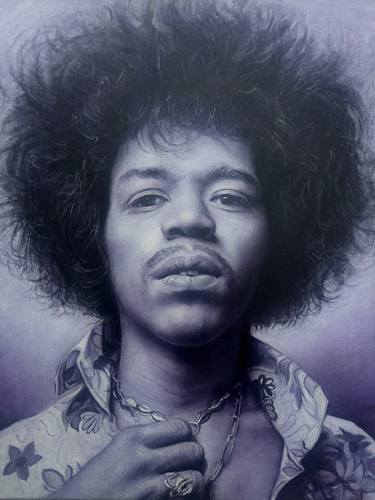Original Realism Pop Culture/Celebrity Painting by Christopher Lopresti