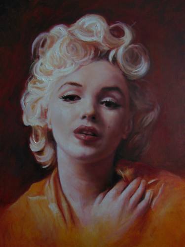 Portrait of Marylin Monroe thumb