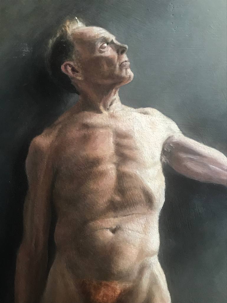 Original Other Nude Painting by Christopher Lopresti
