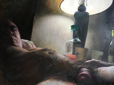 Original Realism Erotic Paintings by Christopher LoPresti