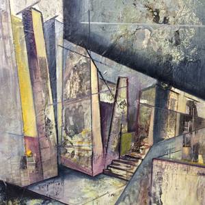 Collection Collage Cityscape, Cubist inspiration