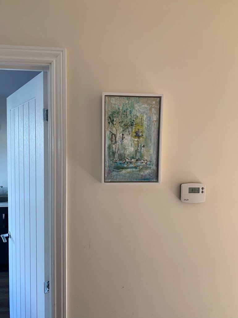 Original Abstract Landscape Painting by Elizabeth M Eilertsen