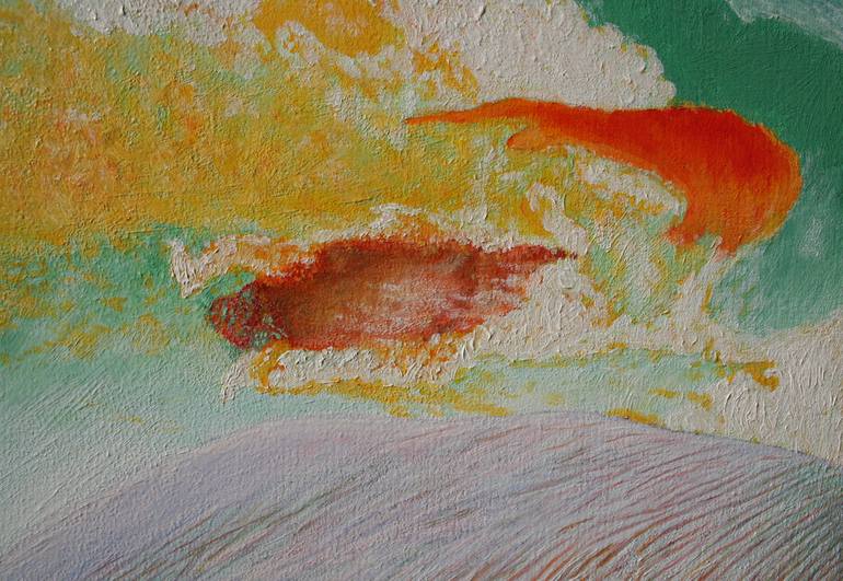 Original Expressionism Landscape Painting by Peter Lamoling