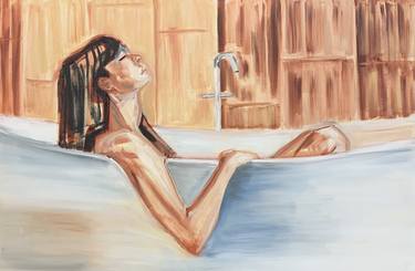 Original Nude Paintings by Elise Mendelle