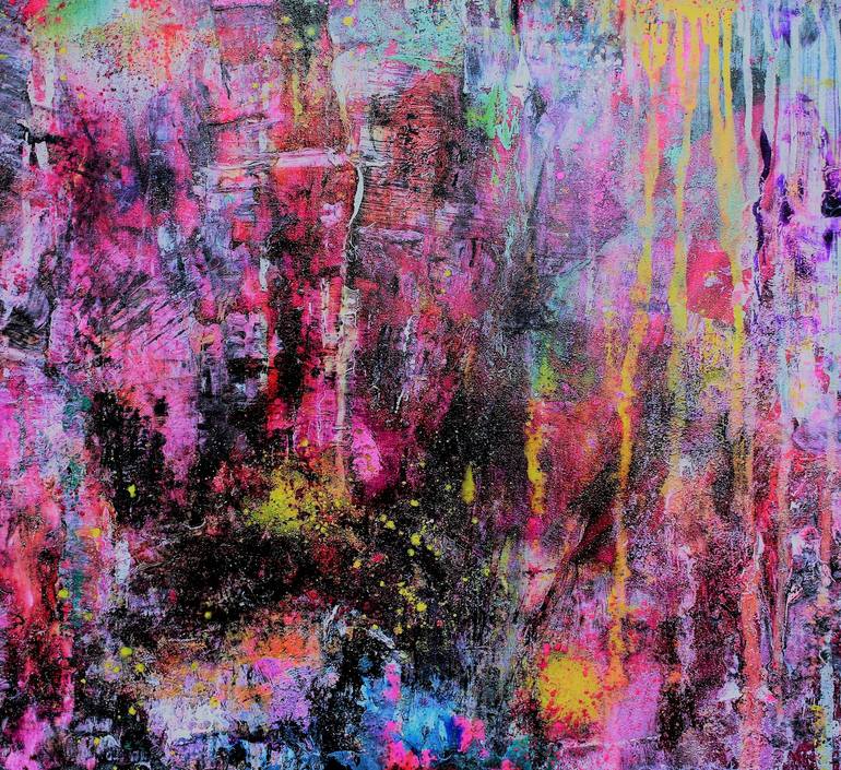 555 Express Painting by Shahina Jaffer | Saatchi Art