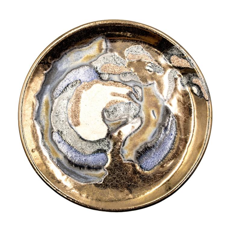 Original Art Deco Abstract Sculpture by Alina Gishyan
