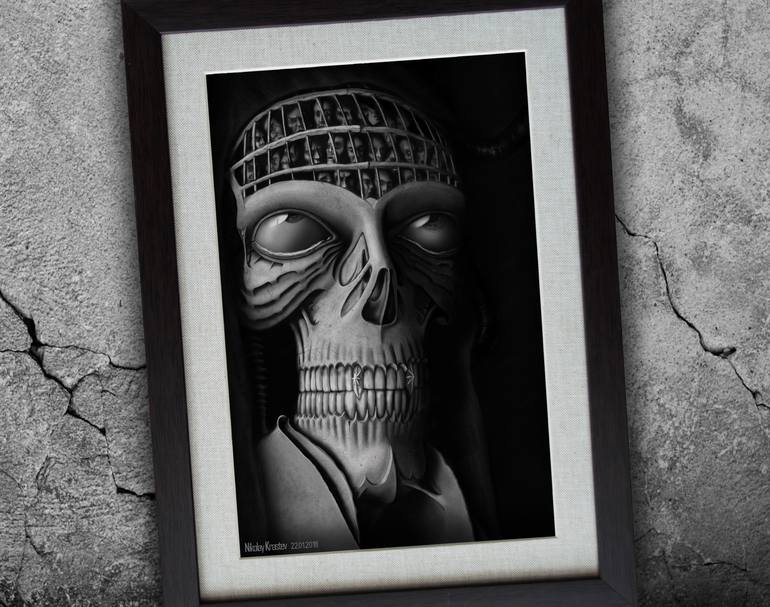 Original Illustration Fantasy Painting by Nikolay Krastev