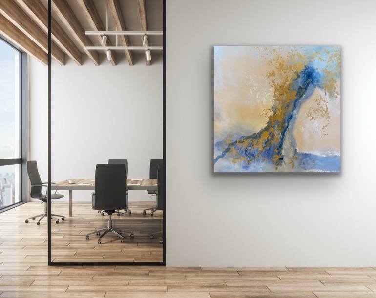 Original Contemporary Abstract Painting by Anu Bhat