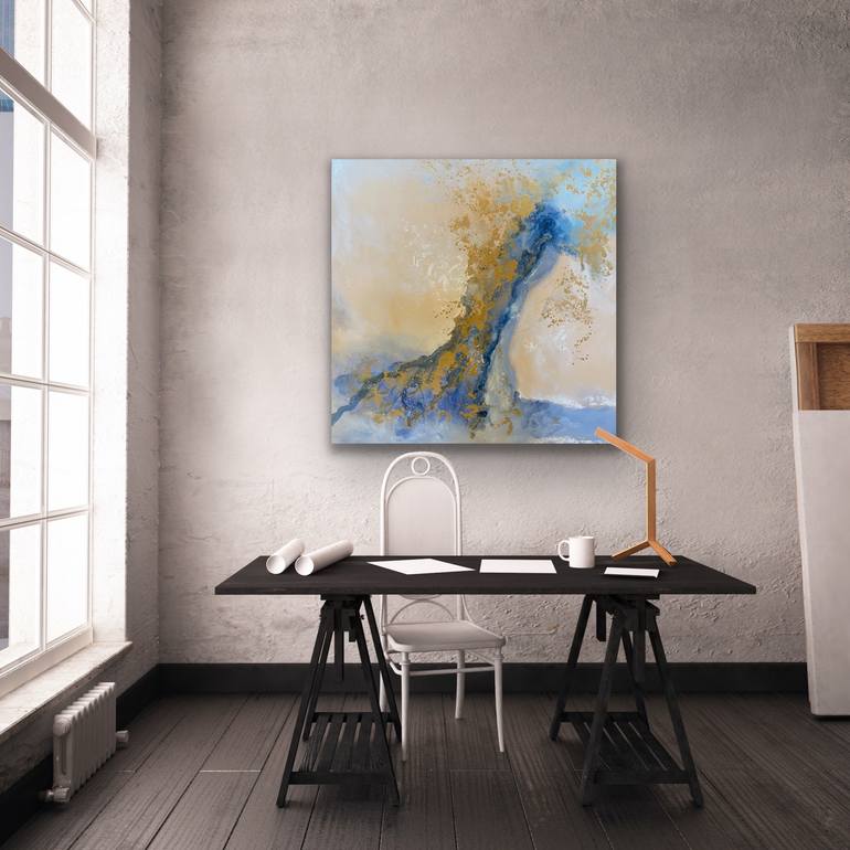 Original Contemporary Abstract Painting by Anu Bhat