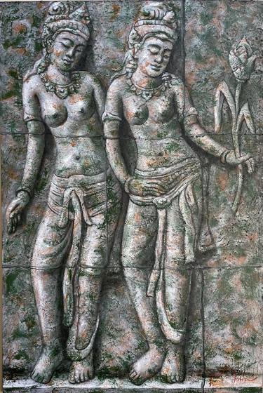 Original Figurative People Paintings by Anu Bhat