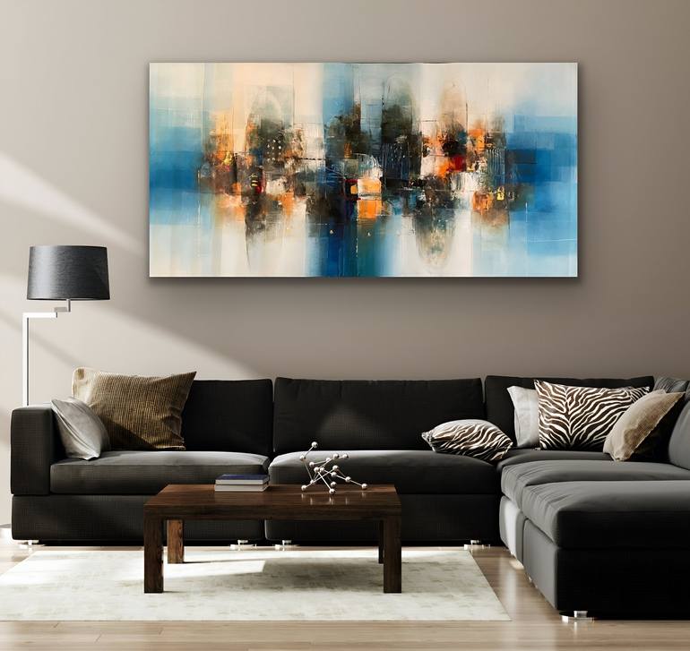 Original Contemporary Abstract Painting by Anu Bhat