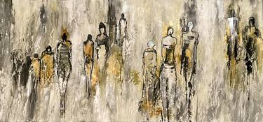 Original Expressionism People Paintings by Anu Bhat