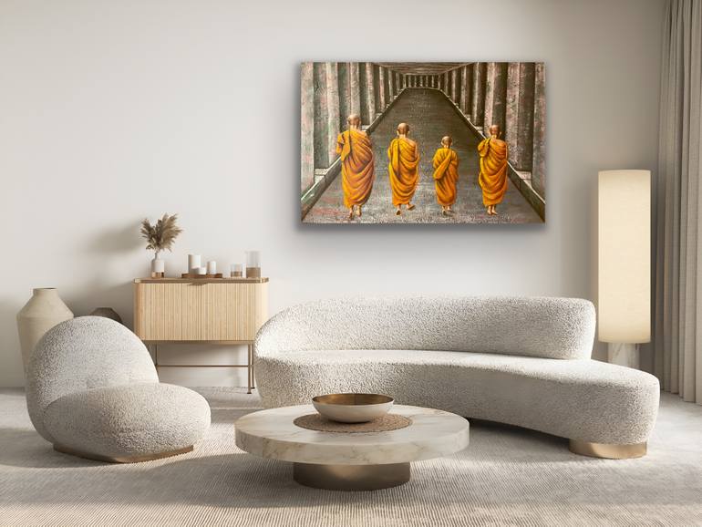 Original Figurative People Painting by Anu Bhat