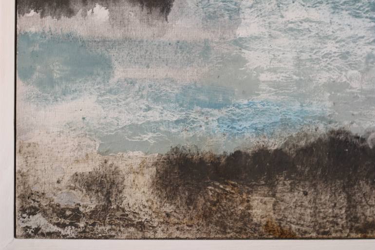 Original Abstract Expressionism Abstract Painting by Marina Maltezou