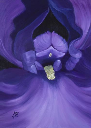 Print of Realism Floral Paintings by Daria Eibert