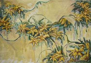 Print of Impressionism Floral Paintings by Lilit Vardanyan