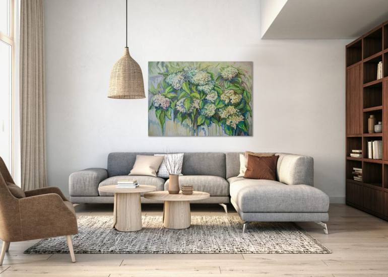 Original Contemporary Floral Painting by Lilit Vardanyan