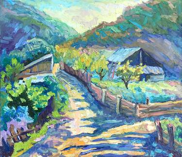 Print of Expressionism Rural life Paintings by Lilit Vardanyan