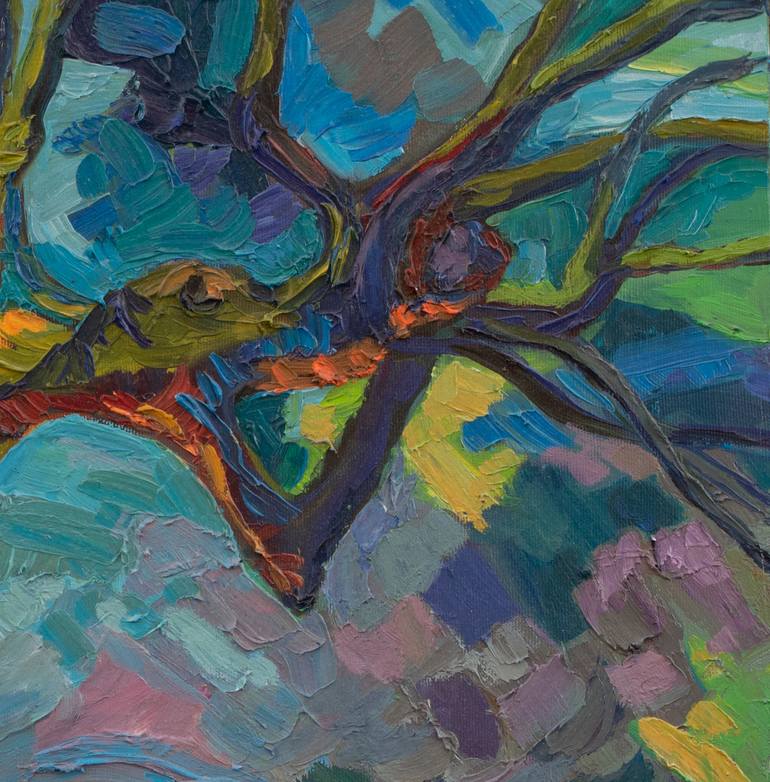 Original Tree Painting by Lilit Vardanyan