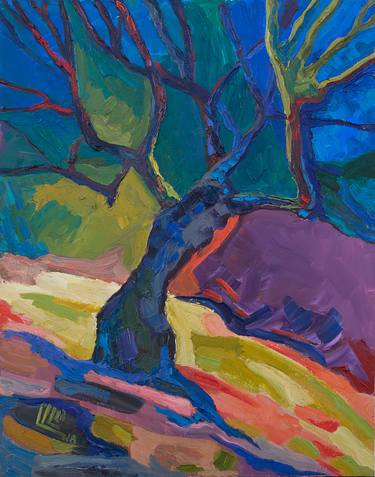 Print of Tree Paintings by Lilit Vardanyan