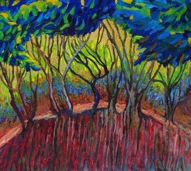 Print of Tree Paintings by Lilit Vardanyan