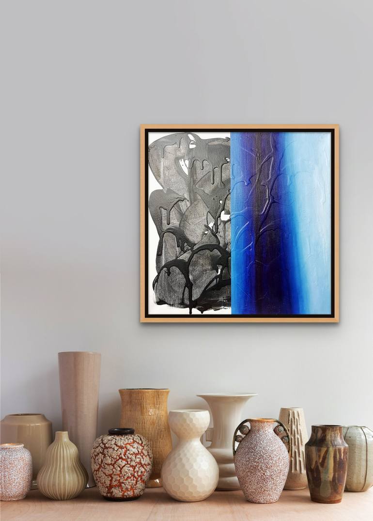 Original Modern Abstract Painting by Linds Miyo