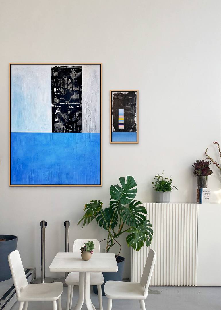 Original Minimalism Abstract Painting by Linds Miyo