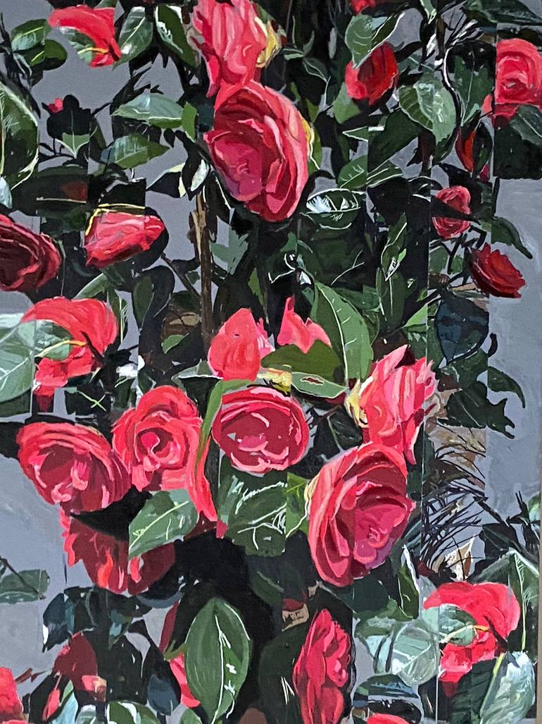 Original Figurative Botanic Painting by Esteban Chavez