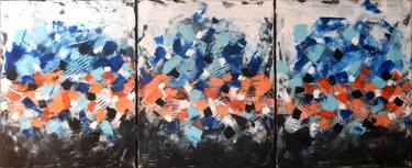 Original Abstract Paintings by Adelacreative Adela Trifan