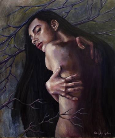 Original Nude Paintings by Adelacreative Adela Trifan