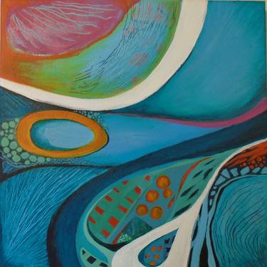Original Abstract Painting by Erica Rochester