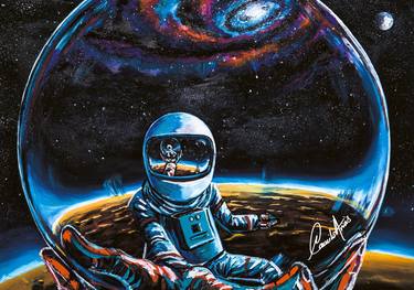Print of Outer Space Paintings by Camilo Arias