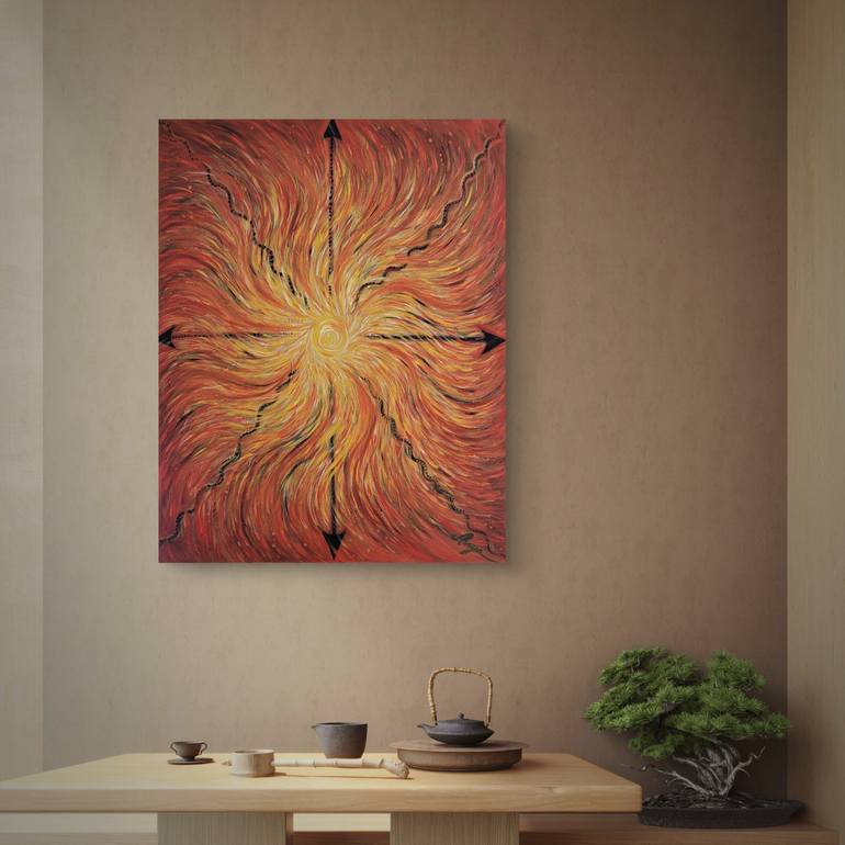 Original Abstract Light Painting by Anya Truskolaska