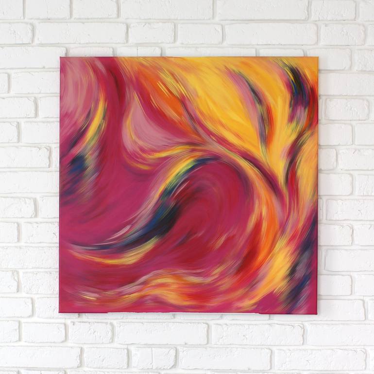 Original Abstract Painting by Anya Truskolaska