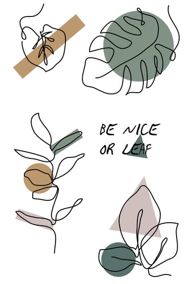 Be Nice or Leaf thumb