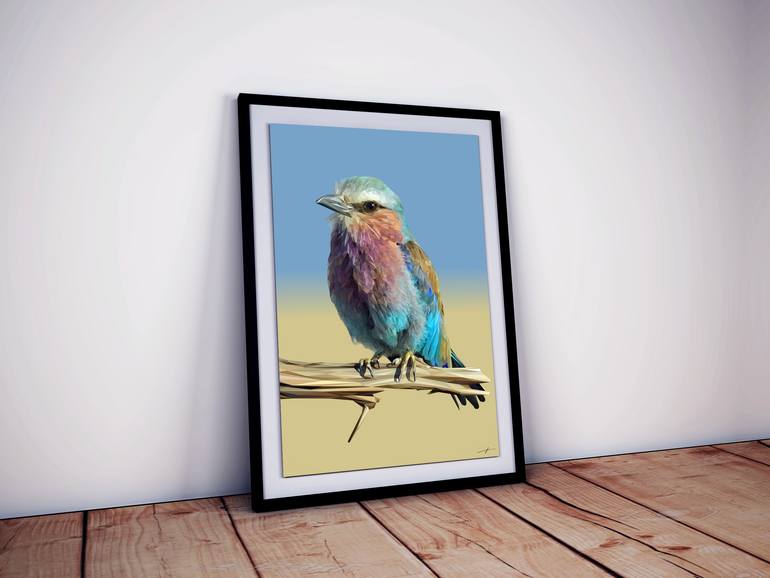 Original Illustration Geometric Mixed Media by Donald Nielsen
