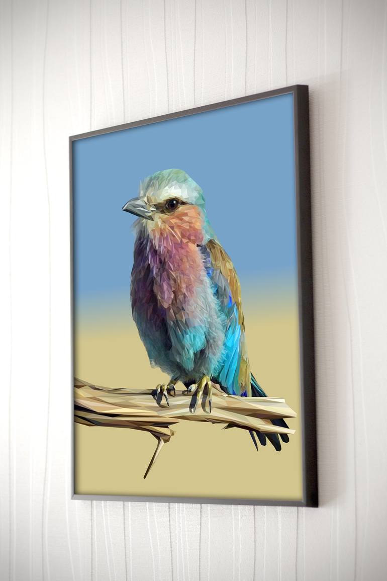 Original Illustration Geometric Mixed Media by Donald Nielsen