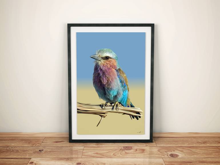 Original Illustration Geometric Mixed Media by Donald Nielsen