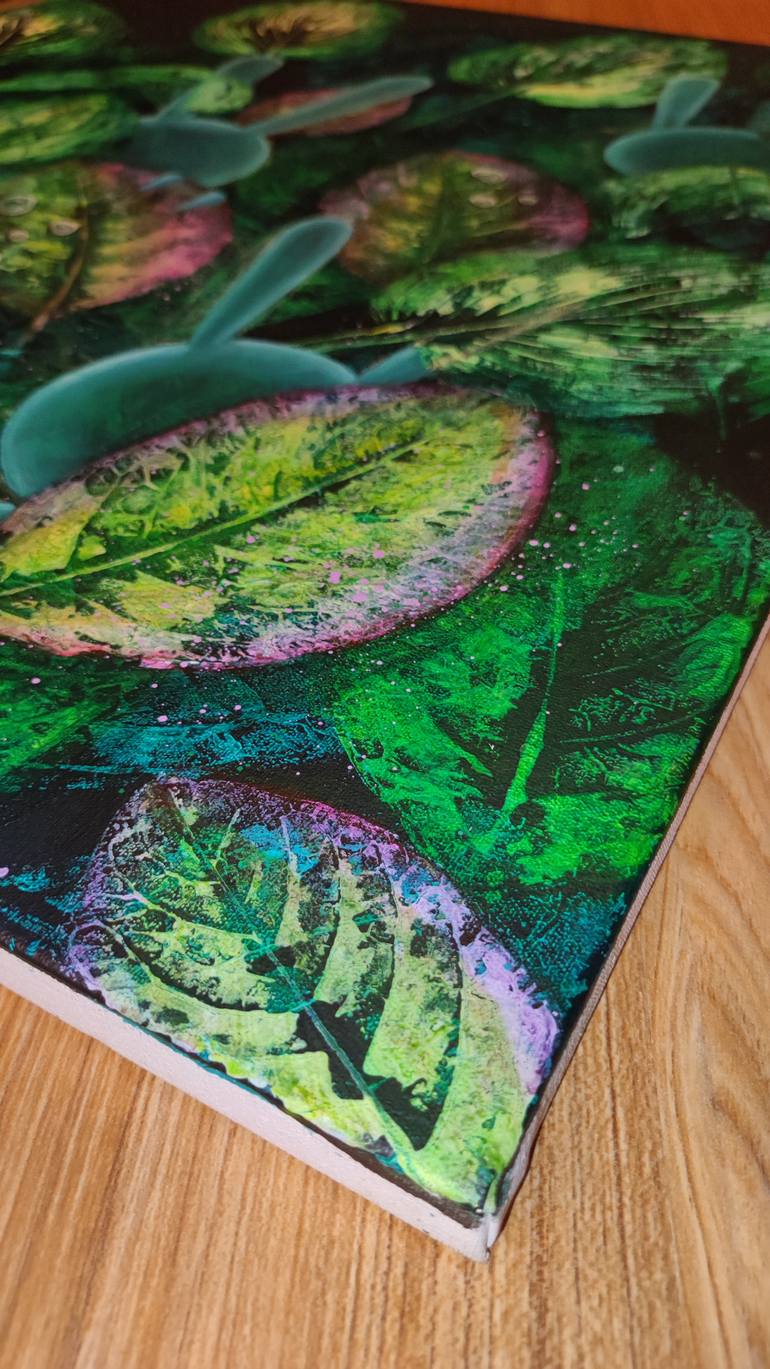 Original Abstract Animal Painting by Vira Chernetska