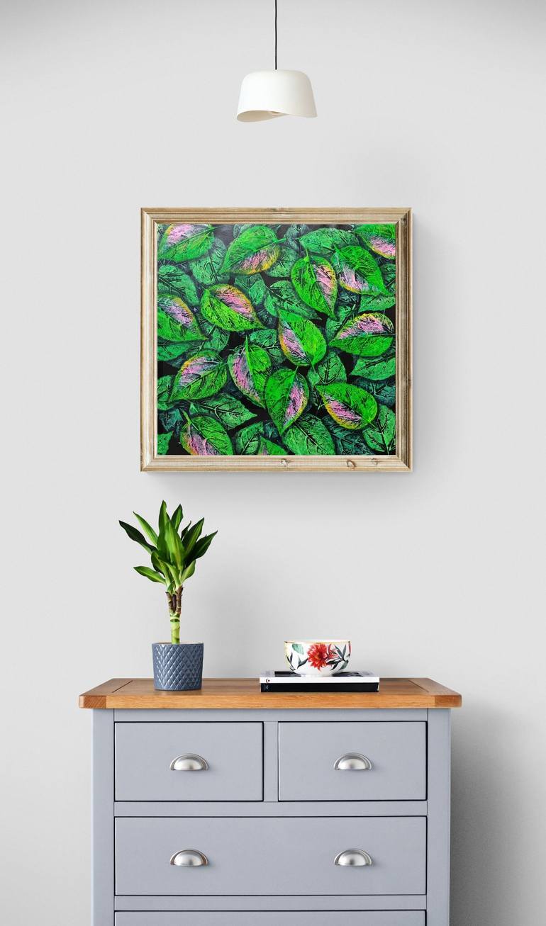 Original Abstract Nature Painting by Vira Chernetska