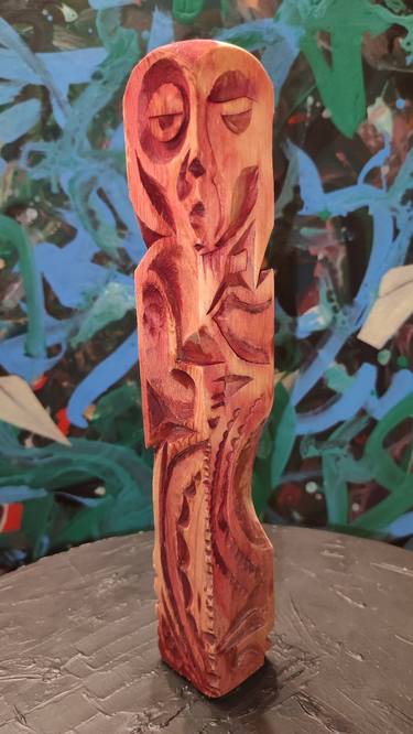 Sculptural wood thumb