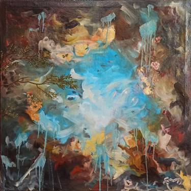 Original Abstract Paintings by Vira Chernetska